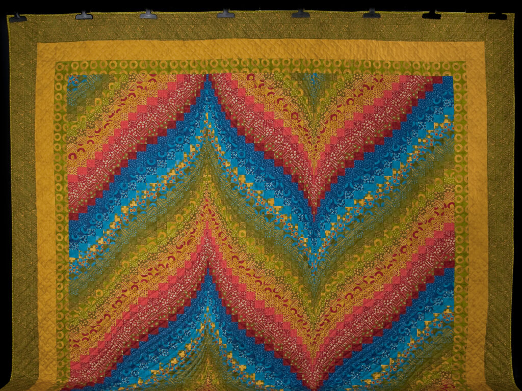 Bargello Flame Quilt Queen Size