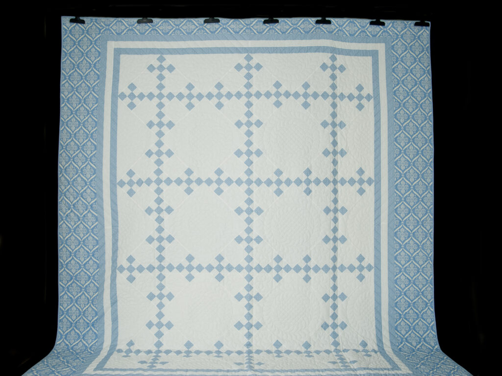 Blue and White Nine Patch Quilt
Queen Size