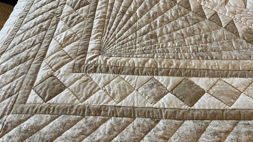 Mariners Compass Star - King size - Neutrals - Image 8