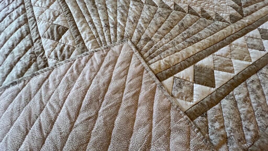 Mariners Compass Star - King size - Neutrals - Image 7