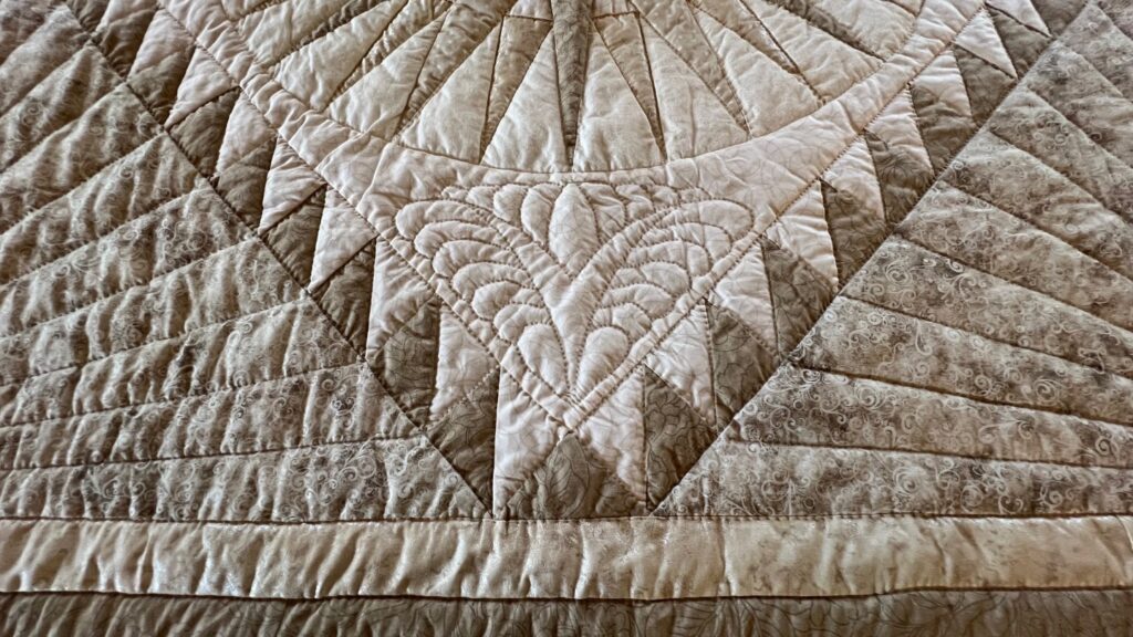 Mariners Compass Star - King size - Neutrals - Image 6