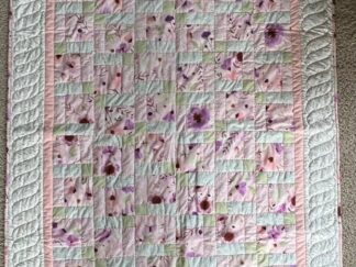 Bloom Where You Are Planted -- Baby girl quilt