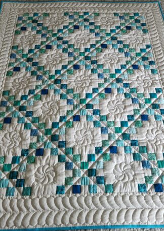 By The Seashore Irish Chain Quilt