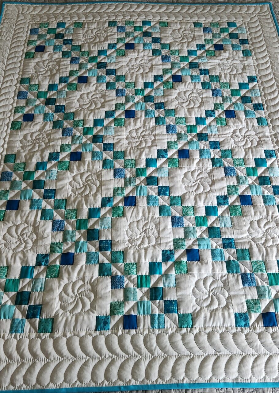 By The Seashore Irish Chain Quilt