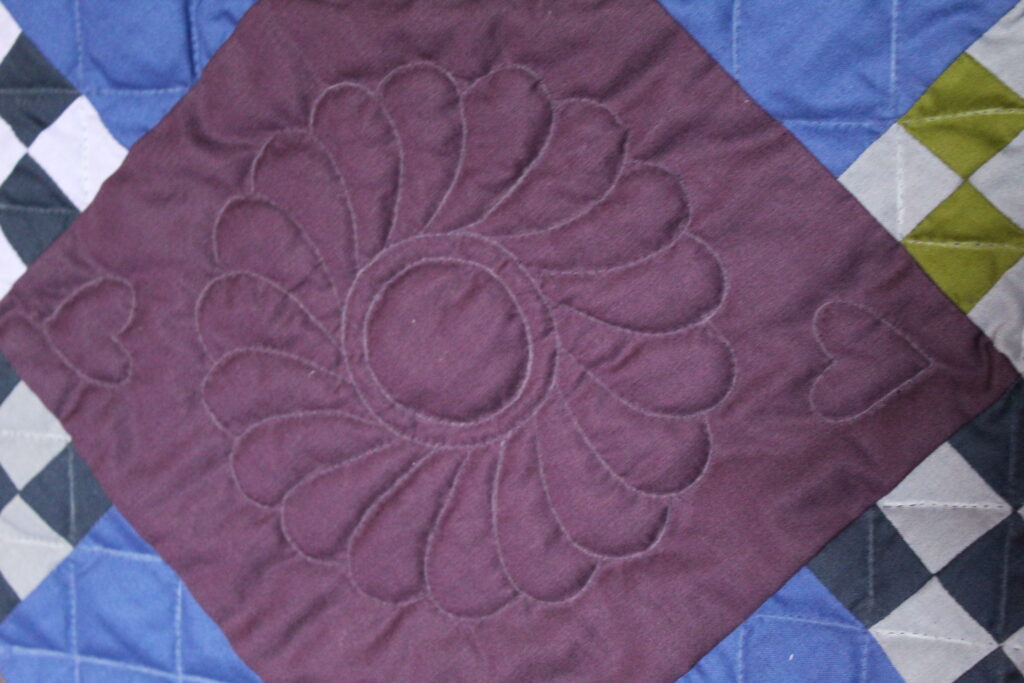 Amish Double Nine Patch Quilt - Image 6