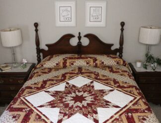 Red Gold Lone Star Log Cabin