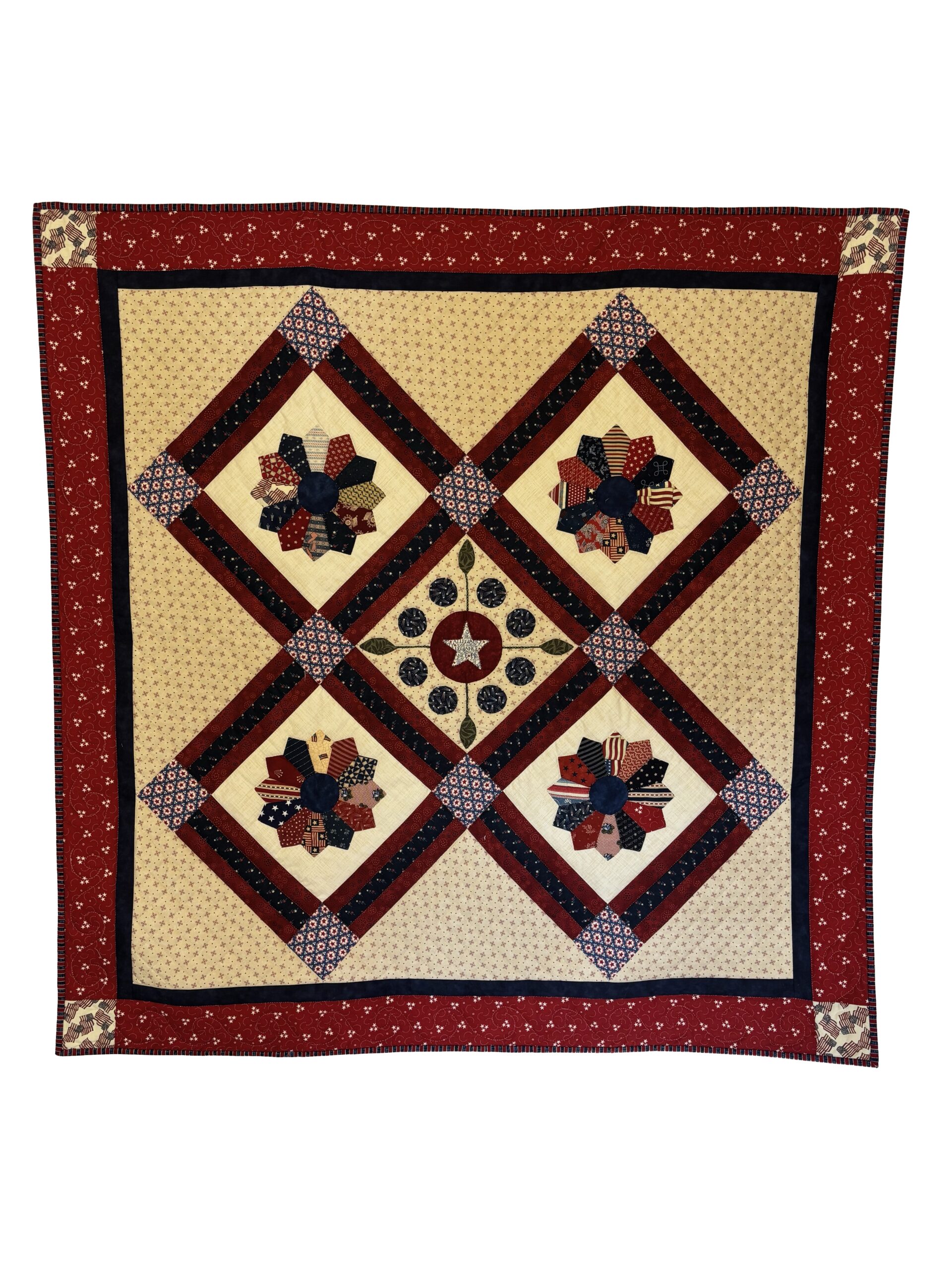 Patriotic Dresden Plate