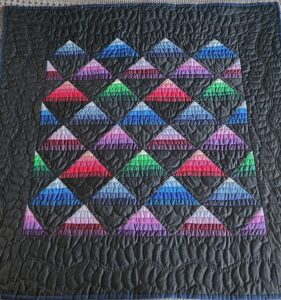 Amish Colors Roman Stripes Wall Hanging