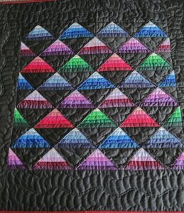 Amish Colors Roman Stripes Wall Hanging