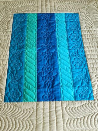 Colors of the Seashore Bars Quilt