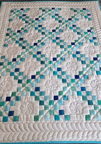 By The Seashore Irish Chain Quilt