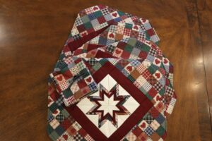 Handmade Folded Star Placemats  and Coasters